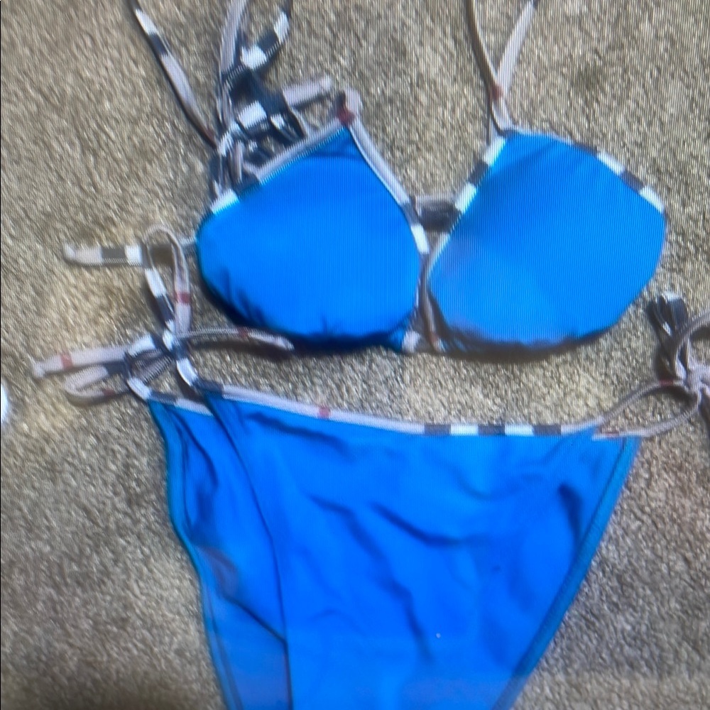 Blue Women's Bikini Set